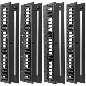Eaton VERTICAL CABLE MANAGER DEEP DOUBLE FINGER DUCT DOUBLE SIDED 6IN SRCABLEVRT6HD2
