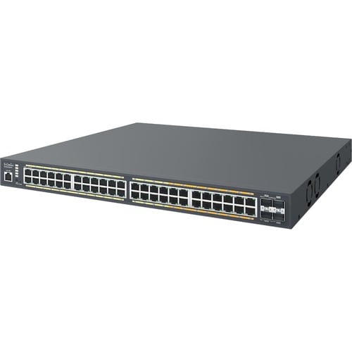 EnGenius ECS2552FP Ethernet Switch - 48 Ports - Manageable - 10 Gigabit Ethernet, Gigabit Ethernet - 10/100/1000Base-T, 10GBase-X - 2 Layer Supported - 913 W Power Consumption - - ECS2552FP - Image 3