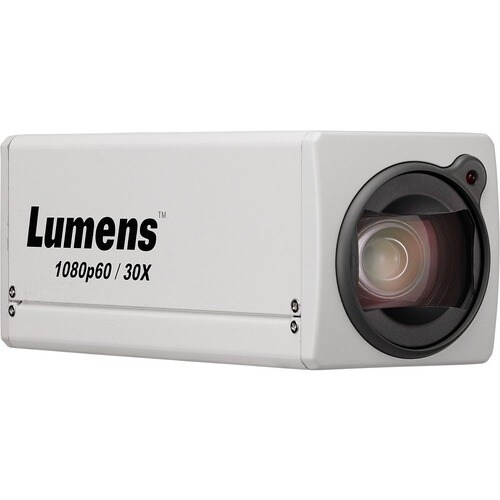 Lumens VC-BC601P 8.6 Megapixel Full HD Network Camera - Color - Box - White - H.264, H.265, HEVC - 1920 x 1080 - 4.60 mm- 135 mm Varifocal - VC-BC601PW - Image 4