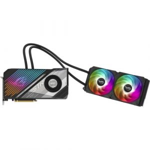Asus ROG AMD Radeon RX 6900 XT Graphic Card - 16 GB GDDR6 - 7680 x 4320 - 2.53 GHz Game Clock - 256 bit Bus Width - - ROG-STRIX-LC-RX6900XT-T16G-GAMING