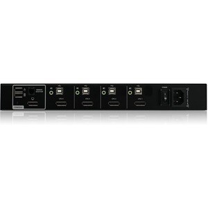 Iogear 4-PORT SINGLE VIEW SECURE KVM SWITCH W/DISPLAYPORT/HDMIAUDIO SUP GCS1414TAA4-UN - Image 2