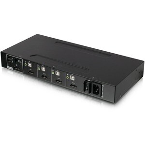 Iogear 4-PORT SINGLE VIEW SECURE KVM SWITCH W/DISPLAYPORT/HDMIAUDIO SUP GCS1414TAA4-UN - Image 3