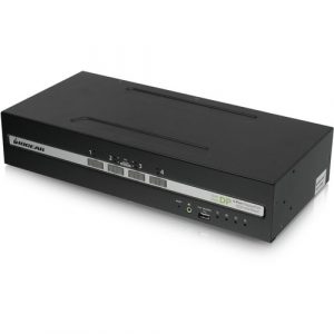 4-PORT DUAL VIEW DISPLAYPORT SECURE KVM SWITCH W/AUDIO CAC SUP - GCS1424TAA4C