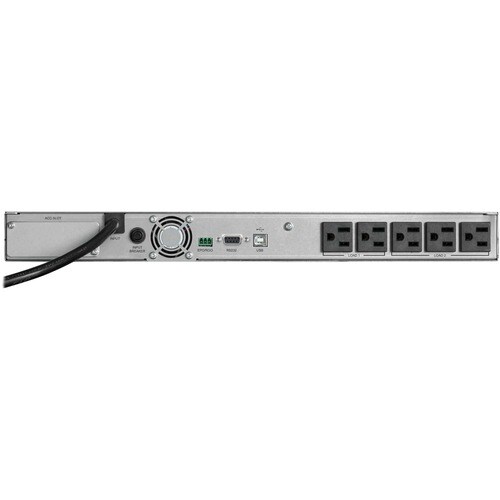 Eaton Tripp Lite Series 1440VA 1100W 120V Line-Interactive UPS - 5 NEMA 5-15R Outlets, Network Card Option, USB, DB9, 1U Rack/Tower - 1U Rack/Tower - AVR - 2 - SMART1500RT1U - Image 3