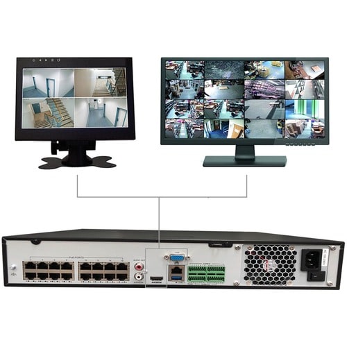 32 CHL POE+ NVR WITH 20/TB HDD 2 10TB HDD - CYBERVIEW N32-20TB - Image 7