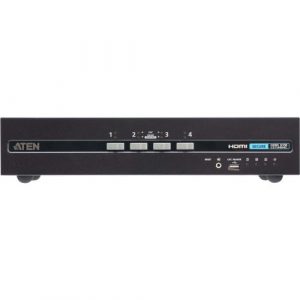 4-PORT USB HDMI DUAL DISPLAY PP4.0 SECURE KVM W/ CAC SUPPORT - CS1144H4C