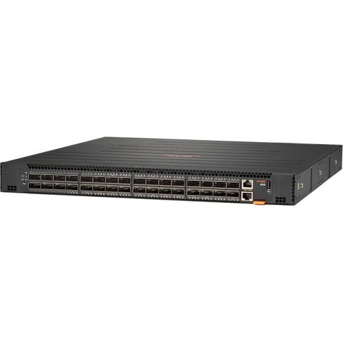 HPE 8325-32C Ethernet Switch – Manageable – 100 Gigabit Ethernet – 100GBase-X – 3 Layer Supported – Modular – 550 W Power Consumption – Optical Fiber – 1U - JL859A - Image 2
