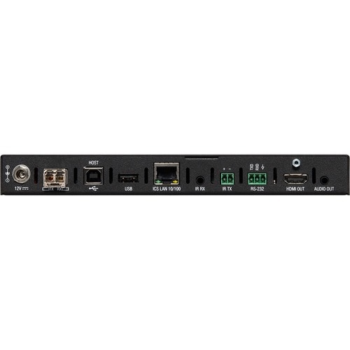 AMX DXLink 4K60 HDMI Fiber Receiver Module - 1 Output Device - 1804.46 ft Range - 1 x Network (RJ-45) - 2 x USB - 1 x HDMI - FG1010-565-01 - Image 6