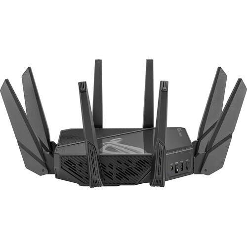 Asus ROG Rapture GT-AXE16000 Wi-Fi 6E IEEE 802.11ax Ethernet Wireless Router - Quad Band - 2.40 GHz ISM Band - 6 GHz UNII Band - 8 x Antenna(8 - GT-AXE16000 - Image 3