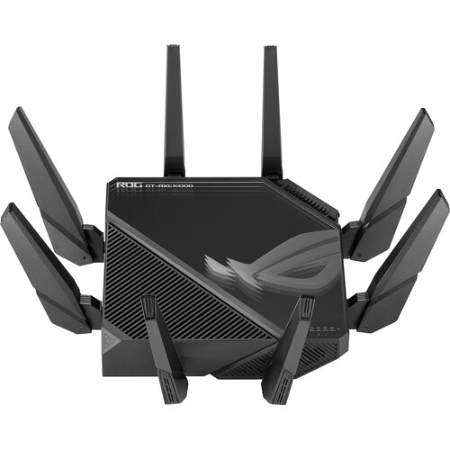Asus ROG Rapture GT-AXE16000 Wi-Fi 6E IEEE 802.11ax Ethernet Wireless Router - Quad Band - 2.40 GHz ISM Band - 6 GHz UNII Band - 8 x Antenna(8 - GT-AXE16000 - Image 8