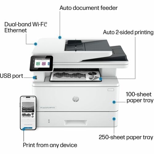 HP I LASERJET PRO MFP 4101FDW 2Z619F#BGJ - Image 14