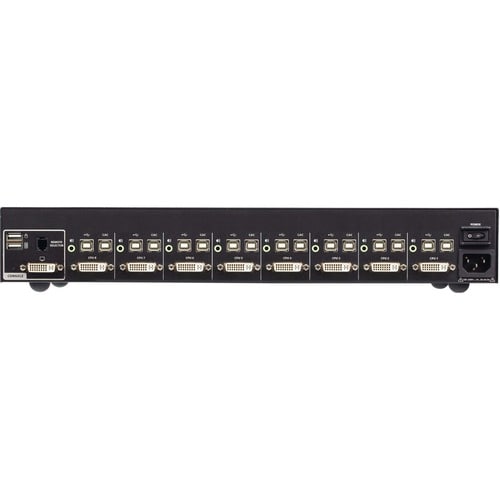 8-PORT USB DVI SINGLE DISPLAY PP4.0 SECURE KVM W/ CAC SUPPORT - CS1188D4C - Image 2