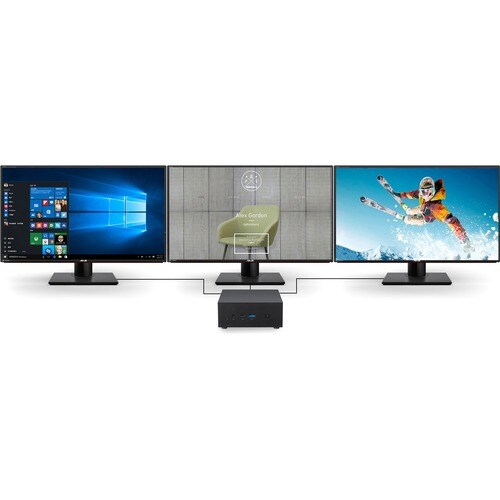 Asus PN63-S1-SYS5H82PXFD Desktop Computer - Intel Core i5 11th Gen i5-11300H - 8 GB - 256 GB SSD - Mini PC - Black - Intel Chip - Windows - PN63-S1-SYS5H82PXFD - Image 10