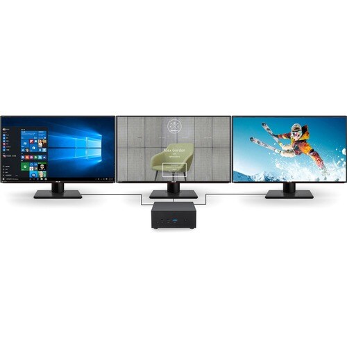 Asus PN63-S1-SYS7H15PXFD Desktop Computer - Intel Core i7 11th Gen i7-11370H - 16 GB - 512 GB SSD - Mini PC - Black - Intel Chip - Windows - PN63-S1-SYS7H15PXFD - Image 10