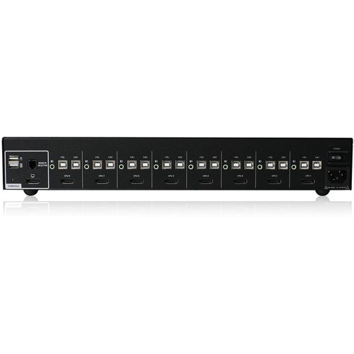 8-PORT SINGLE VIEW DISPLAYPORT SECURE KVM SWITCH W/AUDIO - GCS1418TAA4C - Image 2