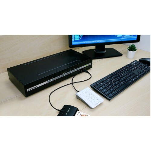8-PORT DUAL VIEW DISPLAYPORT SECURE KVM SWITCH W/AUDIO - GCS1428TAA4C - Image 5