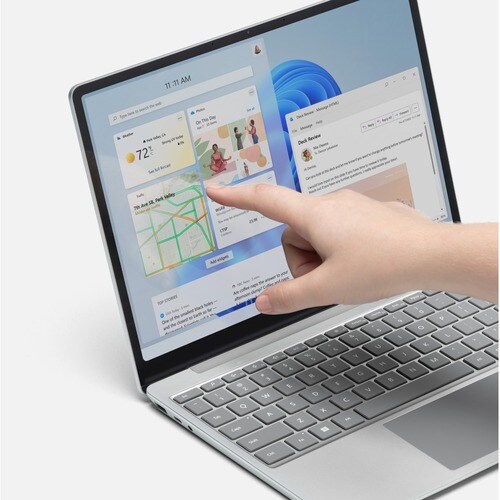 Microsoft Surface Laptop Go 2 12.4" Touchscreen Notebook - Intel Core i5 - 8 GB - 128 GB SSD - Platinum - Intel Chip - 1536 x 1024 - 8QD-00023 - Image 11