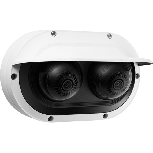 2MP X 2 AI IR OUTDOOR DOME POE+ SHIELDED RJ45 HARD-COATED DOME - PNM-C7083RVD - Image 4