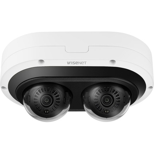 2MP X 2 AI IR OUTDOOR DOME POE+ SHIELDED RJ45 HARD-COATED DOME - PNM-C7083RVD