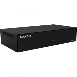 Black Box Secure KVM Switch - FlexPort HDMI/DisplayPort - 4 Computer(s) - 2 Local User(s) - 3840 x 2160 - 11 x USB - HDMI - DisplayPort - - KVS4-2004HVX