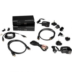 Black Box KVX Series Dual-Head HDMI KVM Fiber Extenders (KVXLCHF-200) - 1 Computer(s) - 1 Local User(s) - 98425.20 ft Range - 4K - 3840 x 2160 Maximum - KVXLCHF-200