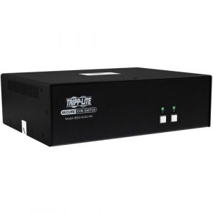 Tripp Lite by Eaton Secure KVM Switch, 2-Port, Dual Head, HDMI to HDMI, 4K, NIAP PP4.0, Audio, TAA - 2 Computer(s) - 1 Local User(s) - 3840 x - B002-H2A2-N4