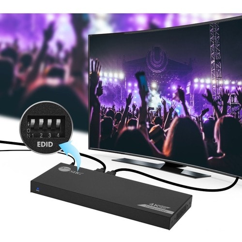 1X4 4K 60HZHDMISPLITTEROVERCAT6 EXTENDER W/ LOOPOUT IR ARC RS-232 - CE-H27A11-S1 - Image 8