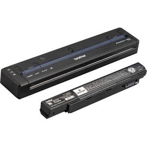 Brother PocketJet 8 Mobile Direct Thermal Printer - Monochrome - Portable - Label Print - USB - Bluetooth - Battery Included - 8.50" Print Width - 3 in/s - PJ862L - Image 2