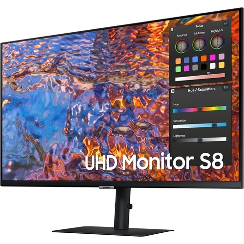 27IN 4K/UHD 3840X2160 TILT IPS PANEL USB-C DP CABLE 3YR - S27B804PXN - Image 2