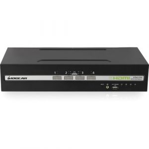 4-PORT DUAL VIEW HDMI SECURE KVM SWITCH W/AUDIO - GCS1324TAA4C