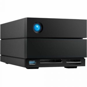16TB LACIE 2BIG DOCK V2 DUAL-DISK HW RAID - STLG16000400