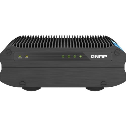 QNAP TS-I410X-8G SAN/NAS Storage System - Intel Atom x6425E Quad-core (4 Core) 2 GHz - 4 x HDD Supported - 4 x SSD Supported - 8 GB RAM - TS-I410X-8G-US - Image 2