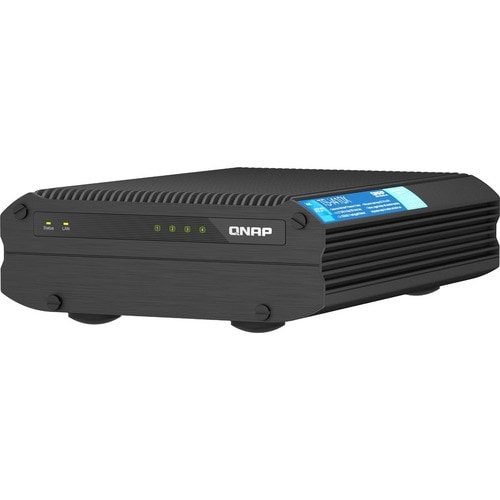 QNAP TS-I410X-8G SAN/NAS Storage System - Intel Atom x6425E Quad-core (4 Core) 2 GHz - 4 x HDD Supported - 4 x SSD Supported - 8 GB RAM - TS-I410X-8G-US - Image 6