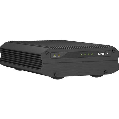 QNAP TS-I410X-8G SAN/NAS Storage System - Intel Atom x6425E Quad-core (4 Core) 2 GHz - 4 x HDD Supported - 4 x SSD Supported - 8 GB RAM - TS-I410X-8G-US