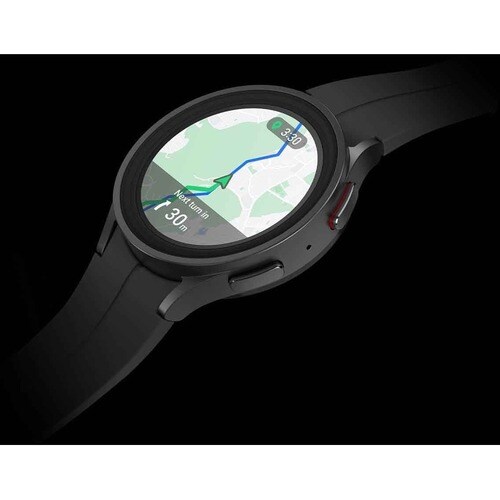 Samsung Galaxy Watch5 Pro - 45 mm - Optical Heart Rate Sensor, Bioelectrical Impedance Analysis (BIA) Sensor - Sleep Monitor - Sleep Quality, Heart Rate, Steps Taken - - SM-R920NZKAXAA - Image 23