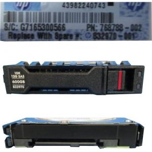 HP SPS-DRV HDD 600GB 12G 10K SFF SAS - 832970-001