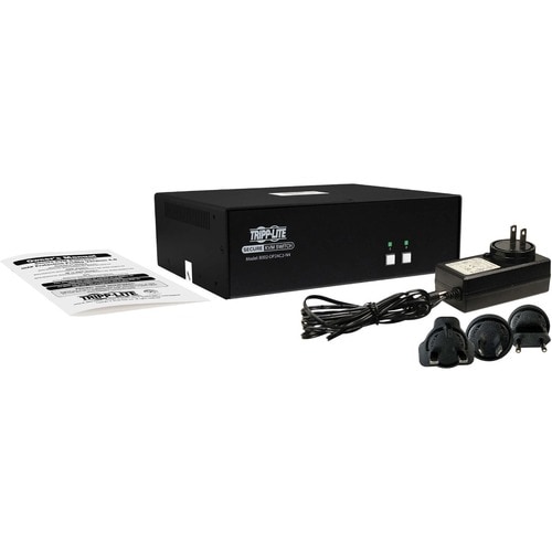 Tripp Lite by Eaton Secure KVM Switch, 2-Port, Dual Head, DisplayPort to DisplayPort, 4K, NIAP PP4.0, Audio, CAC, TAA - 2 Computer(s) - 1 Local User(s) - 3840 - B002-DP2AC2-N4 - Image 4