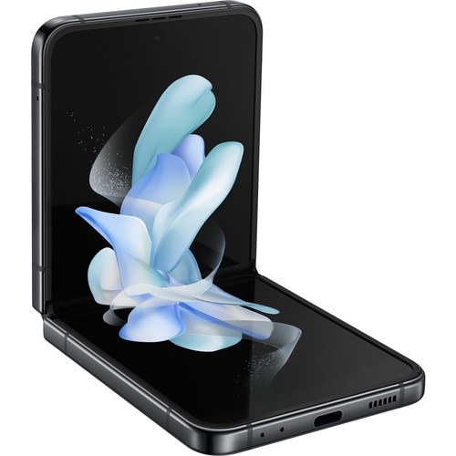 Samsung Galaxy Z Flip4 SM-F721U 128 GB Smartphone - 6.7" Flexible Folding Screen Dynamic AMOLED Full HD Plus 2640 x 1080 - Octa-core (Cortex X2Single-core (1 Core) 3.19 - SM-F721UZAAXAA