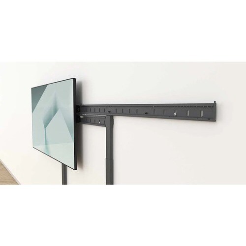 Heckler Design Mounting Rail Kit for Display, Wall Mount - Black Gray - 2 Display(s) Supported - 82" to 98" Screen Support - 300 lb Load Capacity - - H803-BG - Image 4
