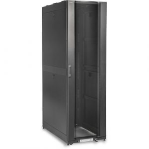 Rocstor SolidRack R3100 Rack 42U Enclosure With Side Panels - SolidRack R3100 Premium 42U Rack Enclosure Cabinet - Includes Doors & Side Panels - 3300 lb Static Load - Y10E007-B1