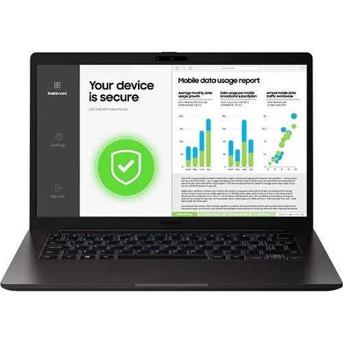 Samsung Galaxy Book2 Business NP641BED-KA2US 14" Notebook - Intel Core i5 12th Gen i5-1240P - 16 GB - 256 GB SSD - Graphite - Intel Chip - Windows - NP641BED-KA2US - Image 11