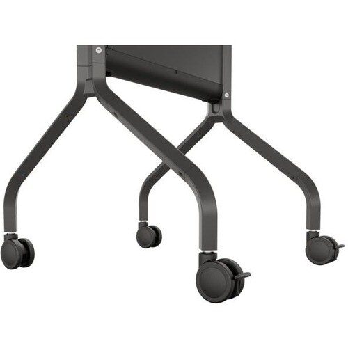 Chief Voyager Manual height Adjustable AV Mobile Cart - For 50-85 Inch Displays - Mobile TV Cart - White - Chief Voyager Height Adjustable AV Mobile Cart - - LSCUB - Image 2