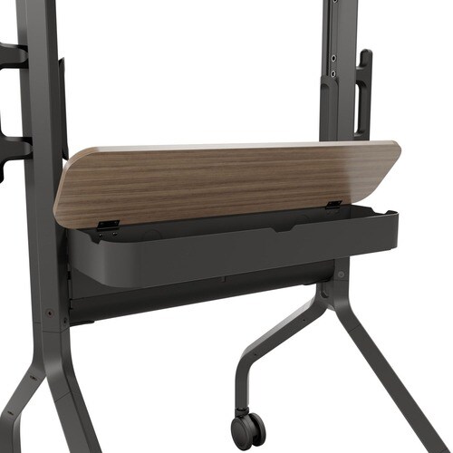 Chief Voyager Manual height Adjustable AV Mobile Cart - For 50-85 Inch Displays - Mobile TV Cart - White - Chief Voyager Height Adjustable AV Mobile Cart - - LSCUB - Image 3