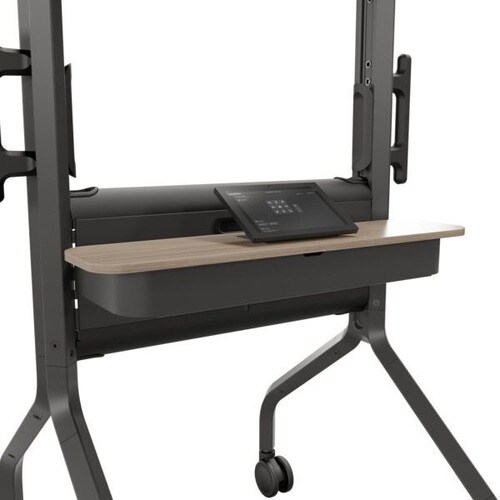 Chief Voyager Manual height Adjustable AV Mobile Cart - For 50-85 Inch Displays - Mobile TV Cart - White - Chief Voyager Height Adjustable AV Mobile Cart - - LSCUB - Image 4