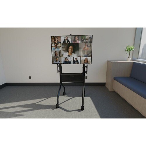 Chief Voyager Manual height Adjustable AV Mobile Cart - For 50-85 Inch Displays - Mobile TV Cart - White - Chief Voyager Height Adjustable AV Mobile Cart - - LSCUB - Image 10