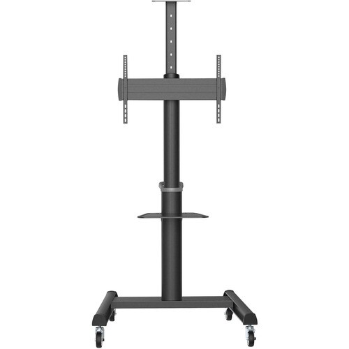 Eaton Tripp Lite Series Safe-IT Heavy-Duty Rolling Cart for 37" to 70" Displays, UL Certified, Antimicrobial Protection - 154 lb Capacity - 3" Caster Size - Aluminum - - DMCS3770AMUL - Image 2