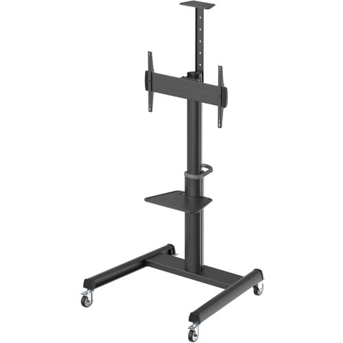 Eaton Tripp Lite Series Safe-IT Heavy-Duty Rolling Cart for 37" to 70" Displays, UL Certified, Antimicrobial Protection - 154 lb Capacity - 3" Caster Size - Aluminum - - DMCS3770AMUL - Image 4