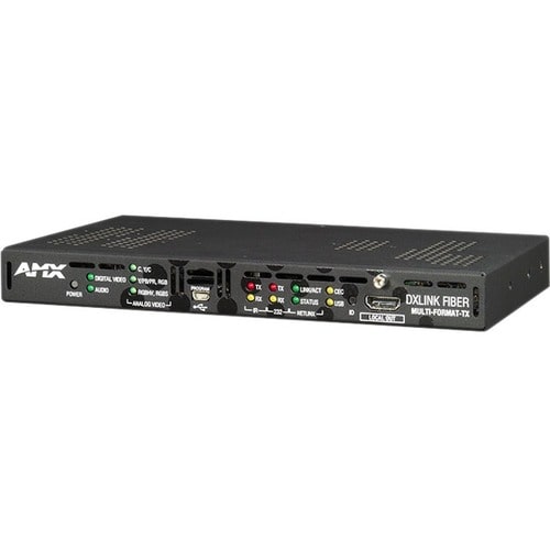 AMX DXF-TX-SMD DXLink Multi-Format Single Mode Fiber Transmitter, Duplex - 2 Input Device - 1 Output Device - 32808.40 ft Range - 1 x Network (RJ-45) - 2 - FG1010-360FX - Image 2