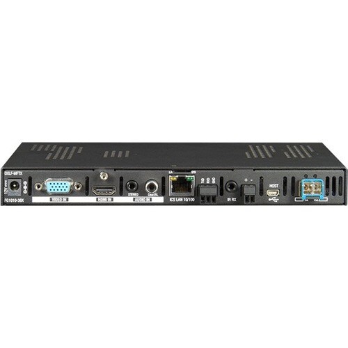 AMX DXF-TX-SMD DXLink Multi-Format Single Mode Fiber Transmitter, Duplex - 2 Input Device - 1 Output Device - 32808.40 ft Range - 1 x Network (RJ-45) - 2 - FG1010-360FX - Image 6