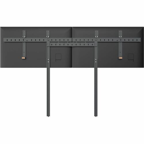 Heckler Design Mounting Rail Kit for Display, Wall Mount - Black Gray - 2 Display(s) Supported - 65" to 75" Screen Support - 300 lb Load Capacity - - H802-BG - Image 2